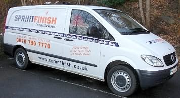 sprintfinish van